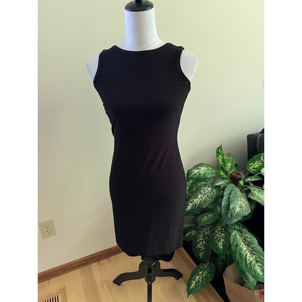 White House Black Market Black Reversible Dress